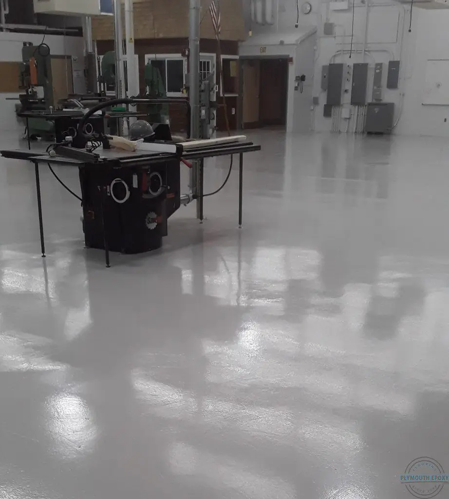 Industrial epoxy flooring