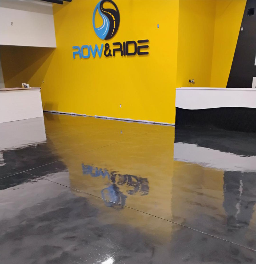 Commercial Metallic Epoxy Flooring